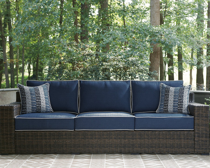 Grasson Lane Outdoor Sofa and Loveseat with Ottoman