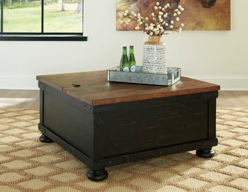 Valebeck Coffee Table with Lift Top