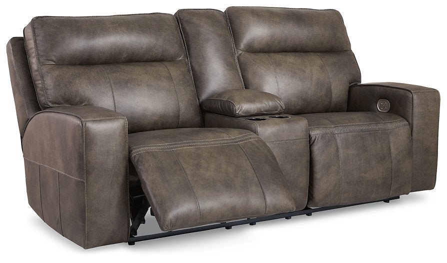 Game Plan Power Reclining Loveseat