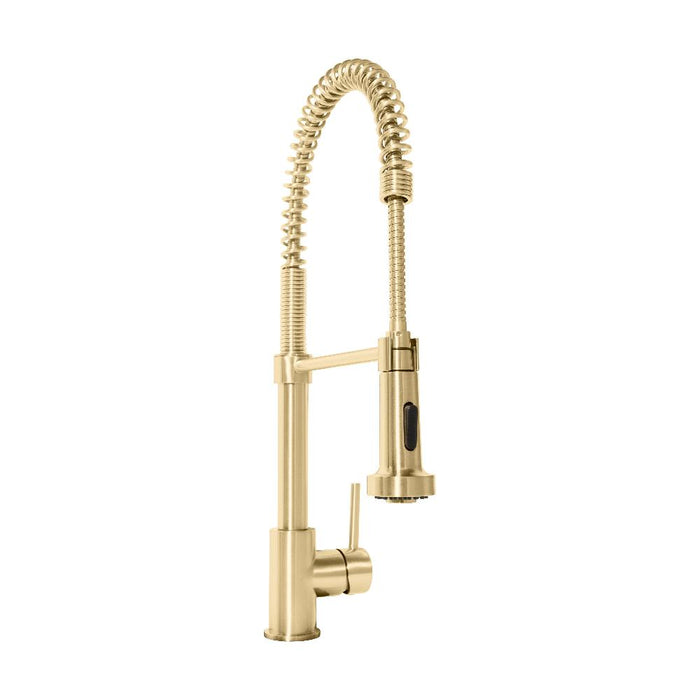 ZLINE Apollo Pull Down Spring Kitchen Faucet in Champagne Bronze (APL-KF-CB)