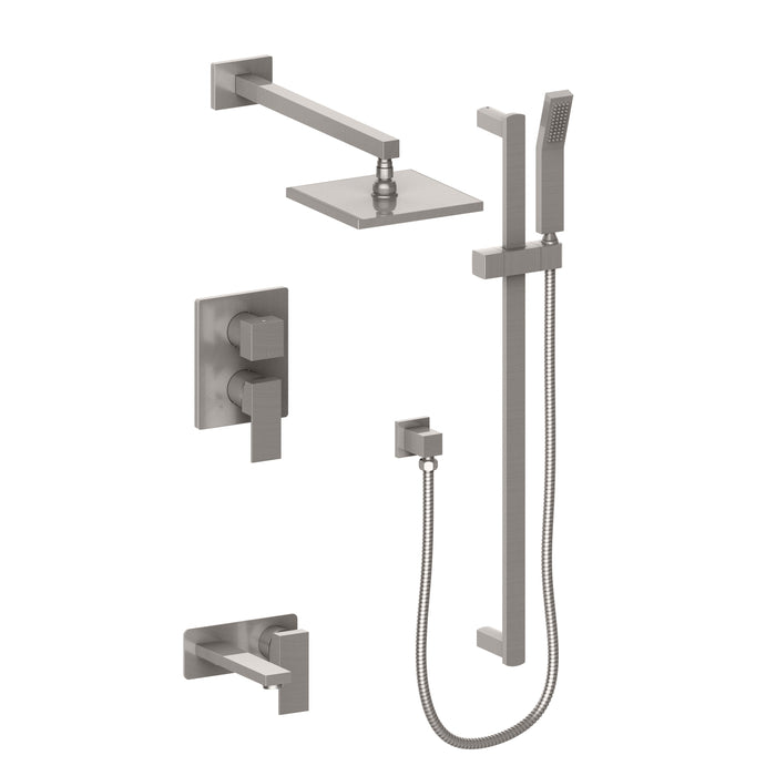 ZLINE Bliss Rainfall Shower System in Brushed Nickel (BLS-SHS-BN)