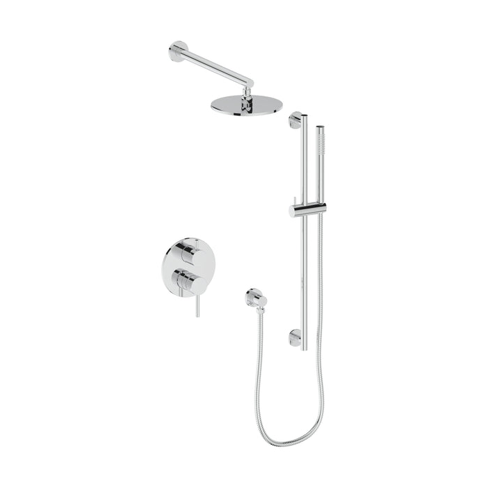 ZLINE El Dorado Rainfall Shower System in Chrome (ELD-SHS-CH)