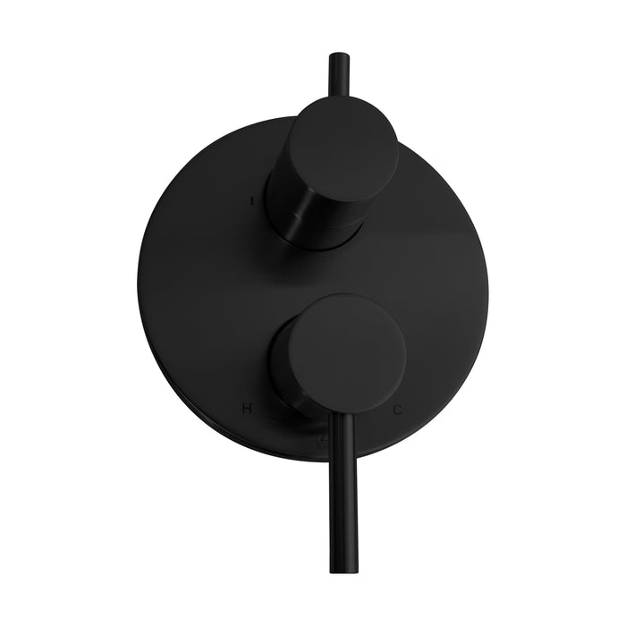 ZLINE El Dorado Rainfall Shower System in Matte Black (ELD-SHS-MB)