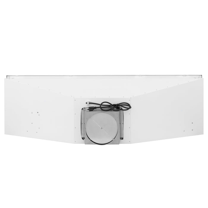 ZLINE Ducted Wall Mount Range Hood Insert in Stainless Steel (698)