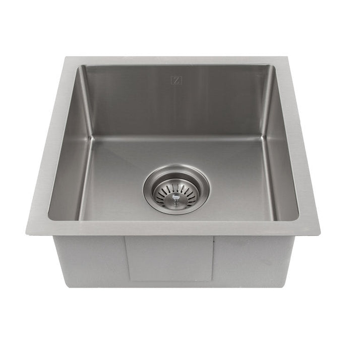 ZLINE Boreal 15 in. Undermount Single Bowl Stainless Steel Bar Kitchen Sink (SUS-15)