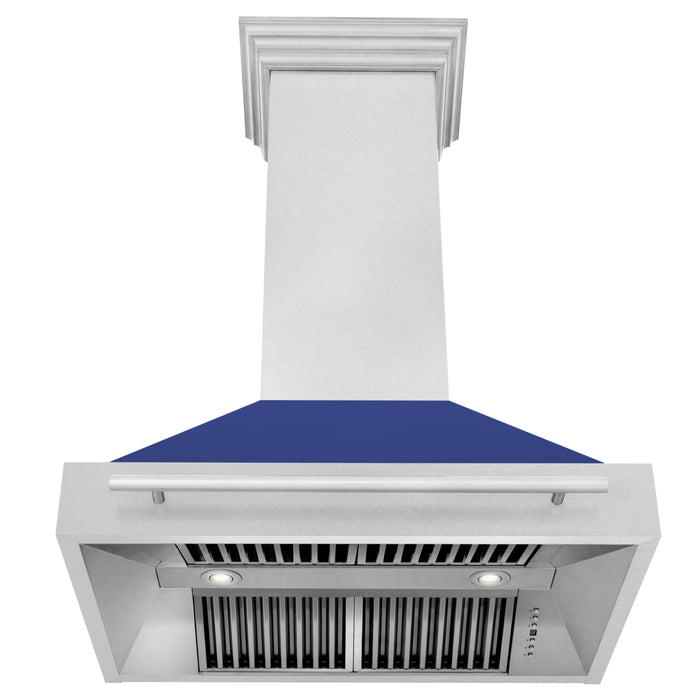 ZLINE 36 in. Fingerprint Resistant Stainless Steel Range Hood (8654SNX-36)