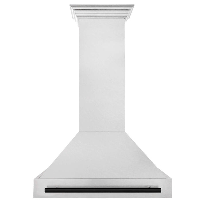 ZLINE Autograph Edition 36 in. Fingerprint Resistant Stainless Steel Range Hood with Stainless Steel Shell and Handle (8654SNZ-36)