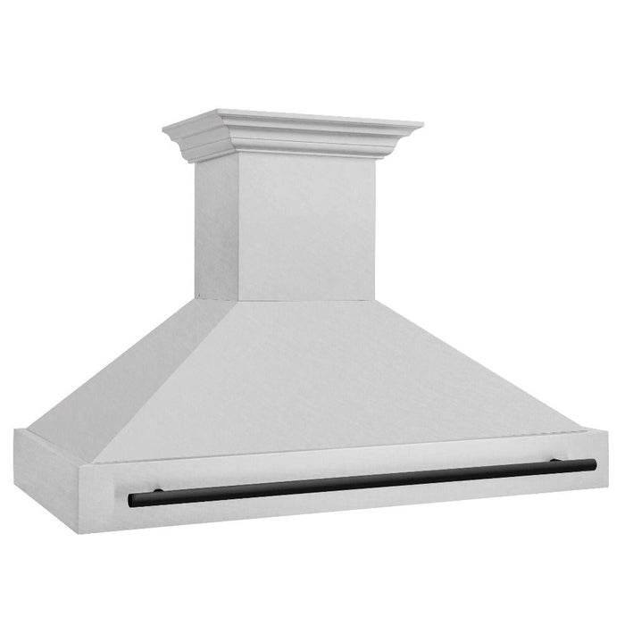 ZLINE Autograph Edition 48 in. Fingerprint Resistant Stainless Steel Range Hood with Handle (8654SNZ-48)