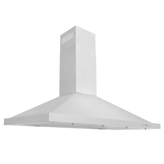 ZLINE Kitchen Package with 48 in. Stainless Steel Rangetop and 48 in. Convertible Range Hood (2KP-RTRH48)