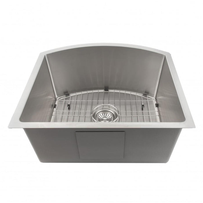 ZLINE Telluride 22 in. Undermount Single Bowl Stainless Steel Kitchen Sink with Bottom Grid (SCS-22)