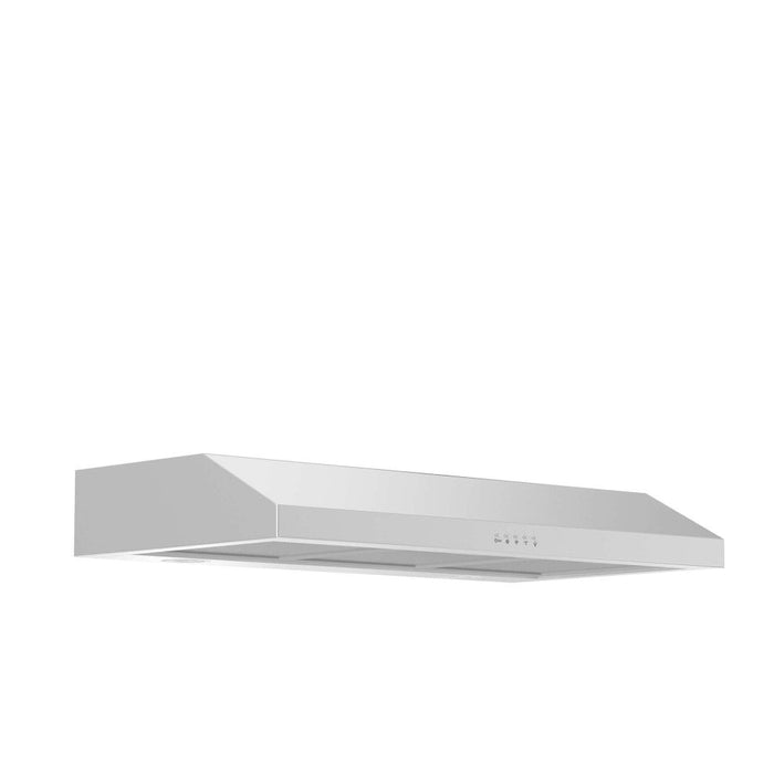 ZLINE 30 in. Ducted Under Cabinet Range Hood in Stainless Steel - Hardwired Power (615-30)