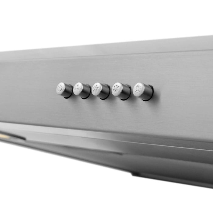 ZLINE 30 in. Ducted Under Cabinet Range Hood in Stainless Steel - Hardwired Power (617-30)