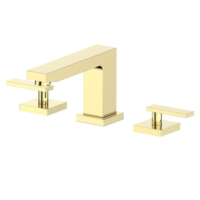 ZLINE Crystal Bay Widespread Bath Faucet in Polished Gold (CBY-BF-PG)