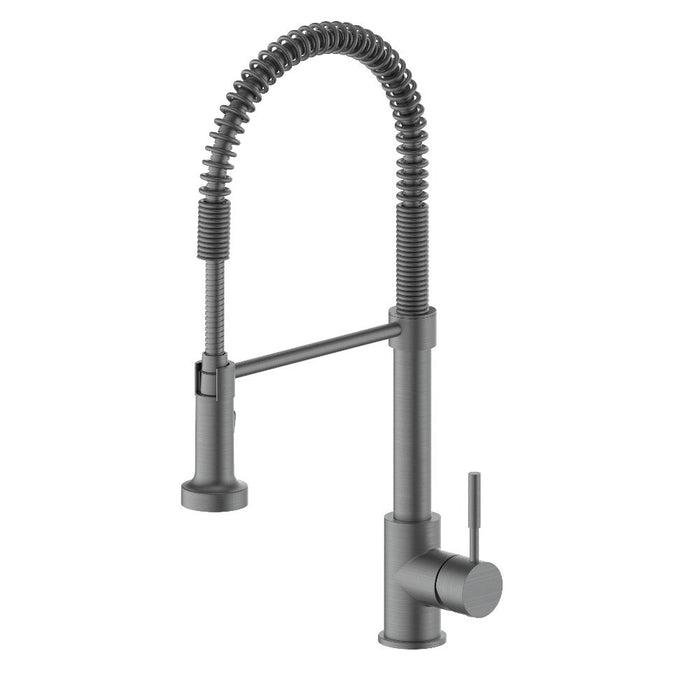 ZLINE Apollo Pull Down Spring Kitchen Faucet in Gun Metal (APL-KF-GM)