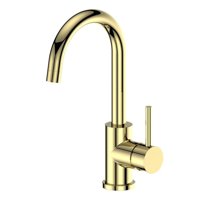 ZLINE Renoir Single Handle Kitchen Faucet in Polished Gold (REN-KF-PG)