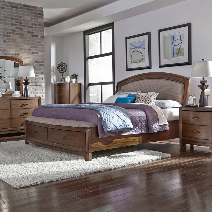 Avalon - Storage Bed, Dresser & Mirror