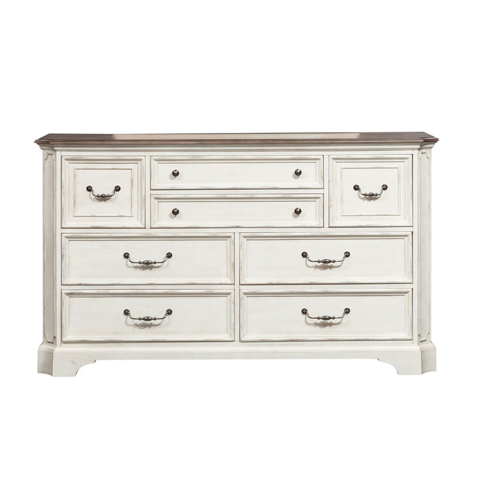 Abbey Road - 8 Drawer Dresser - White