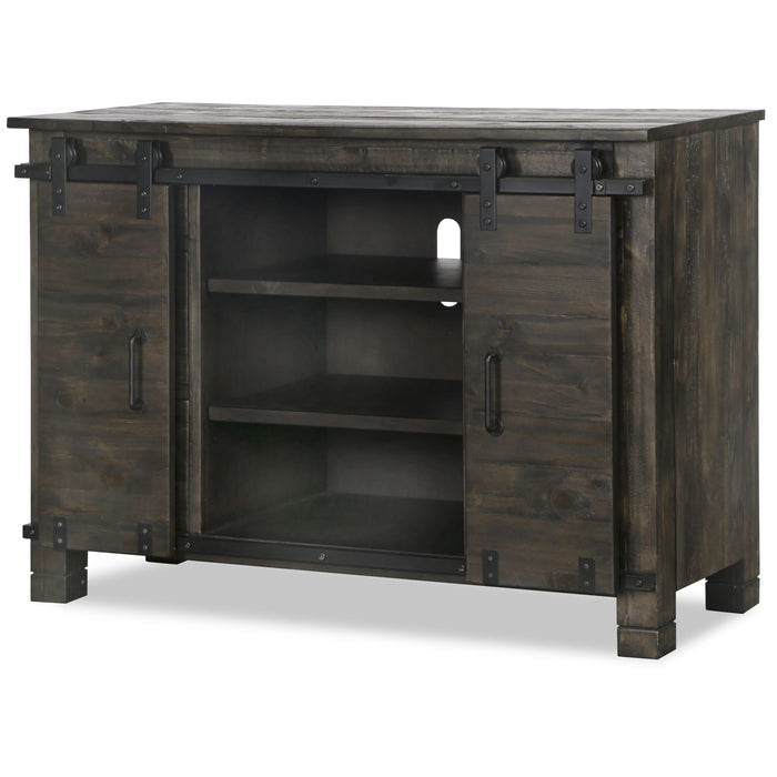 Abington - Media Chest In Weathered Charcoal