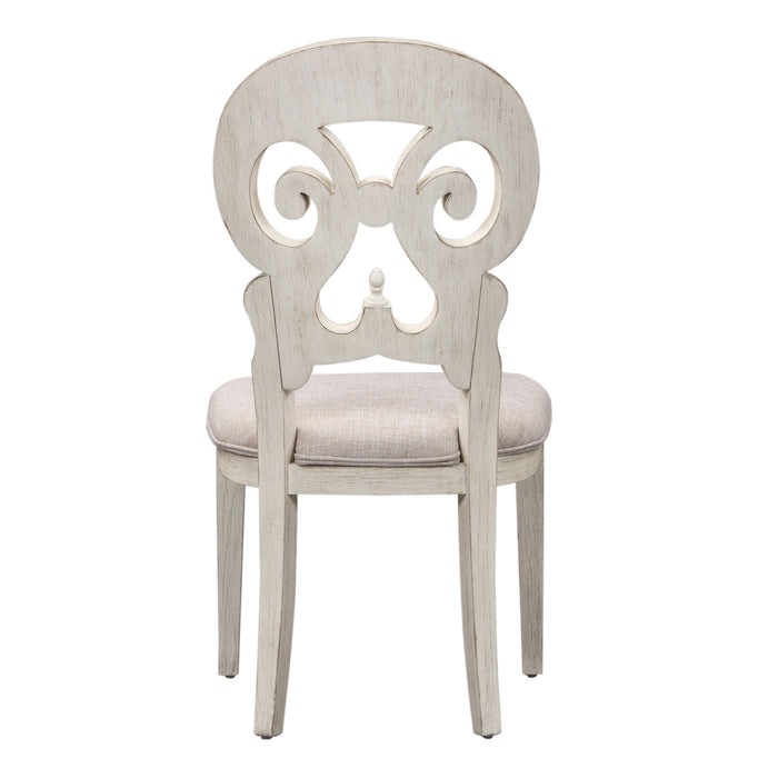 Farmhouse Reimagined - Splat Back Side Chair - White