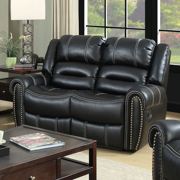 Frederick - Loveseat - Black