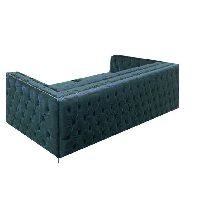 Gillian - Sofa - Dark Teal Velvet