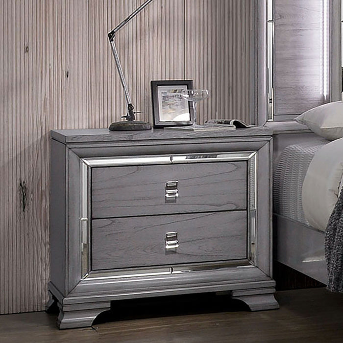 Alanis - Night Stand - Light Gray