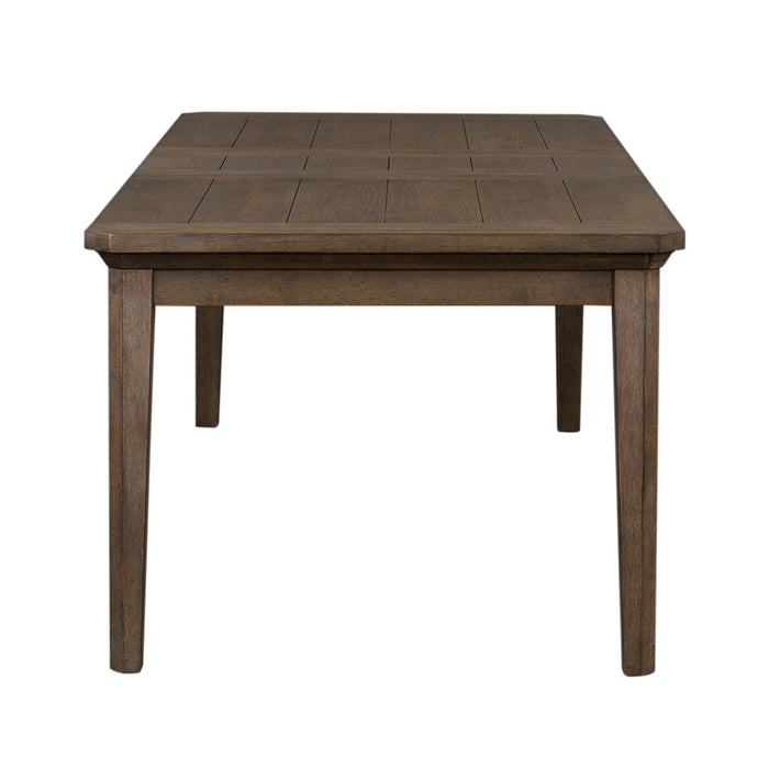 Artisan Prairie - Rectangular Leg Table - Dark Brown