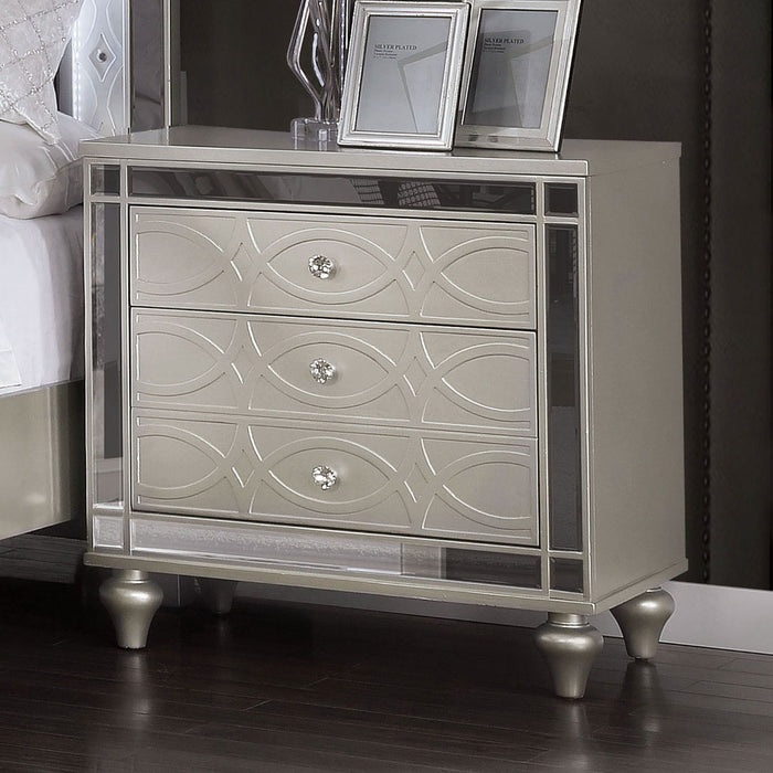 Manar - Night Stand - Silver