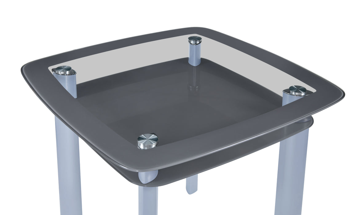 Echo - Counter Height Table - Gray, Dark