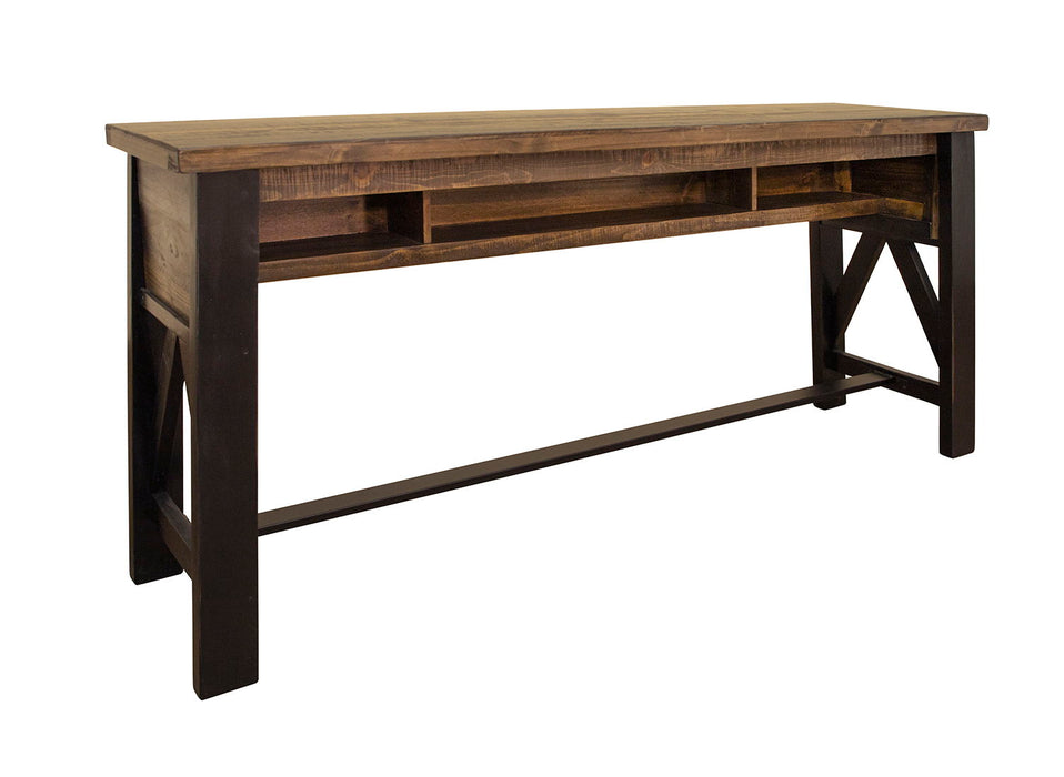 Loft Brown - Counter Height Sofa Table