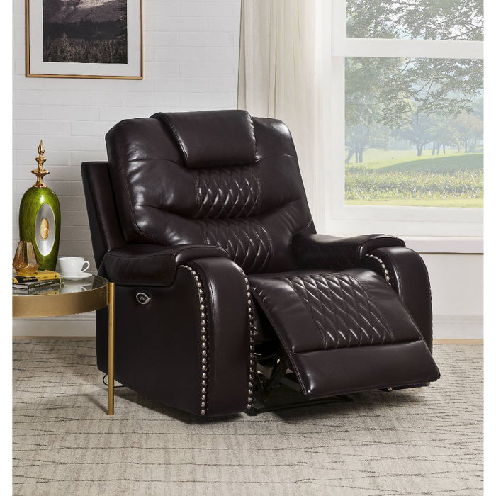 Braylon - Recliner - Brown PU - 44"