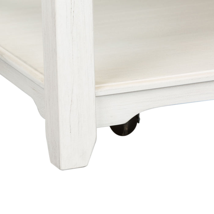 Summerville - Rectangular Cocktail Table - White