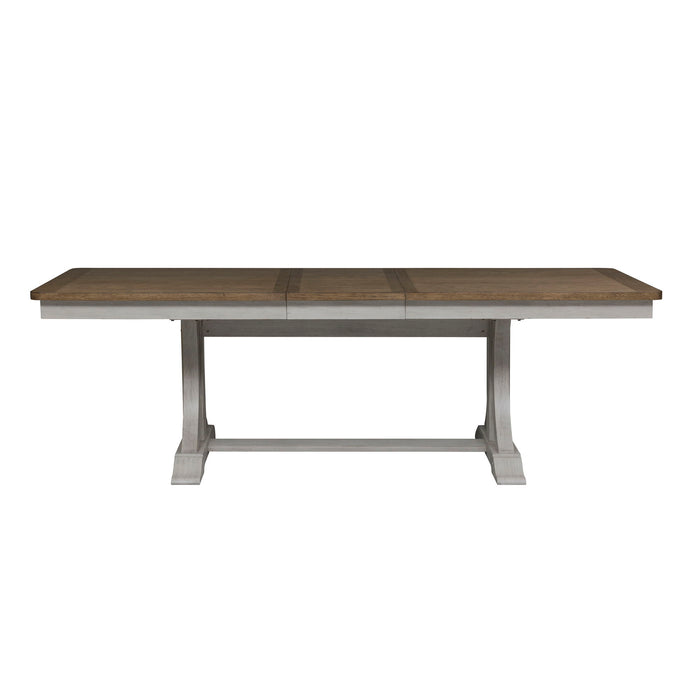 Farmhouse Reimagined - Trestle Table - White