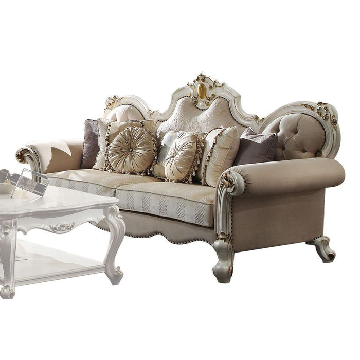 Picardy - Sofa - Fabric & Antique Pearl - 48"