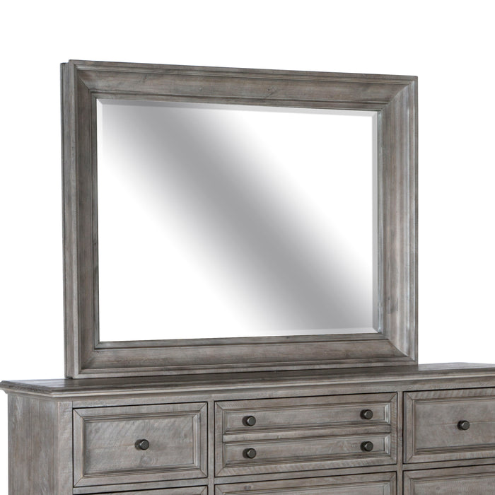 Lancaster - Landscape Mirror In Dovetail Grey