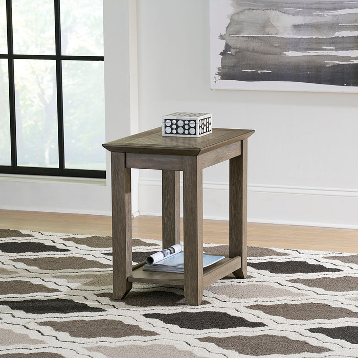 Rawson - Chair Side Table - Dark Gray