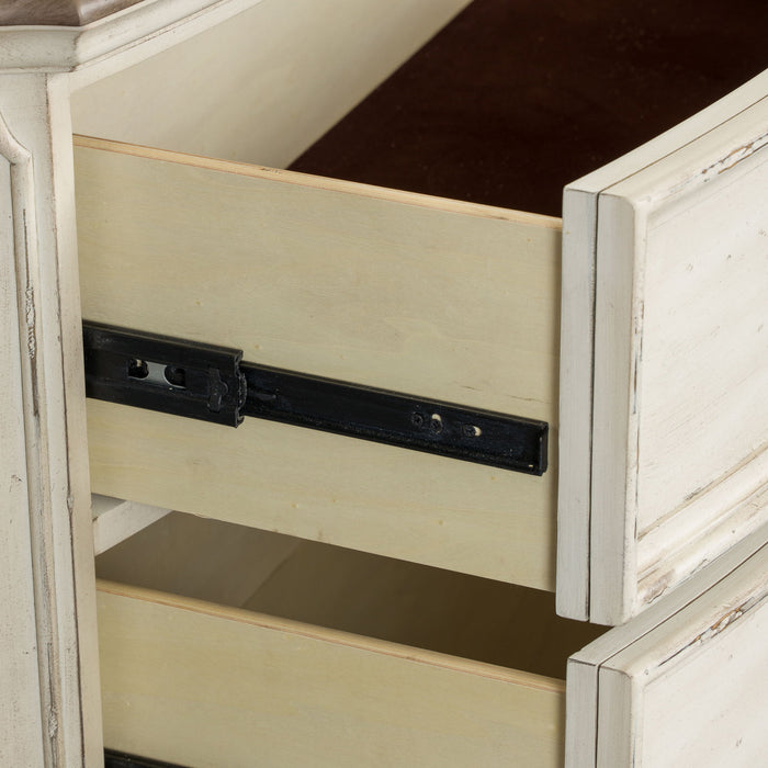 Abbey Road - Bedside Chest - White