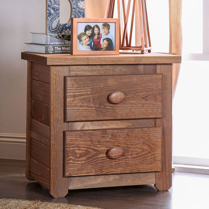 Lea - Night Stand - Mahogany