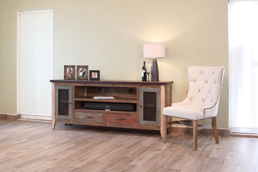 Antique - TV Stand with Drawers