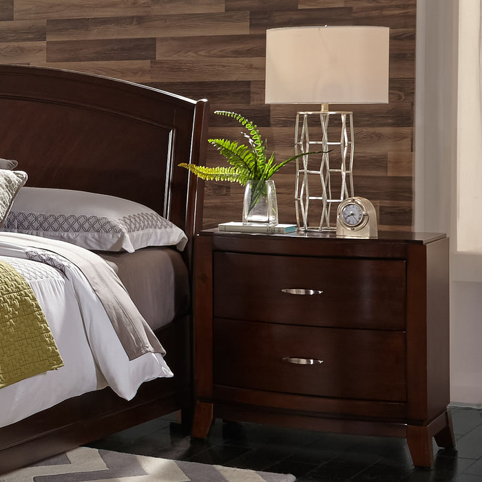 Avalon - Night Stand - Dark Brown