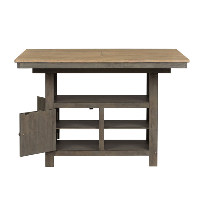 Lindsey Farm - Kitchen Island - Dark Gray