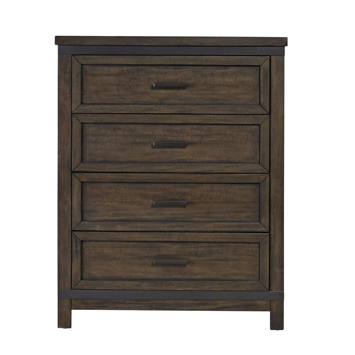 Thornwood Hills - 4 Drawer Chest - Dark Gray