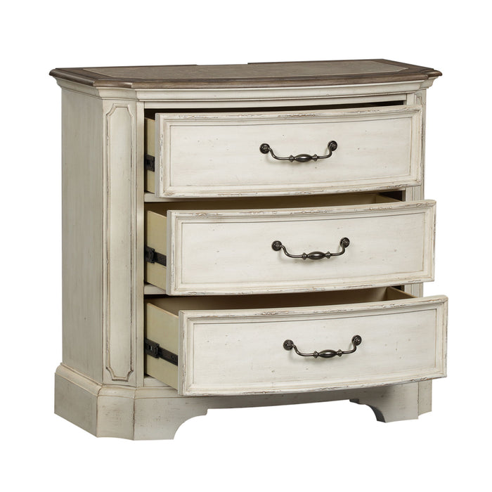 Abbey Road - Bedside Chest - White