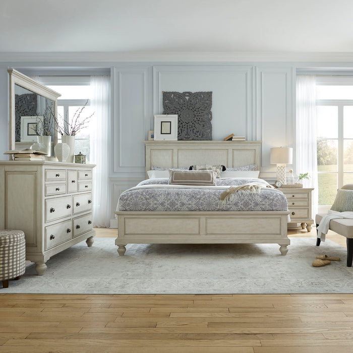 High Country - Panel Bed, Dresser & Mirror