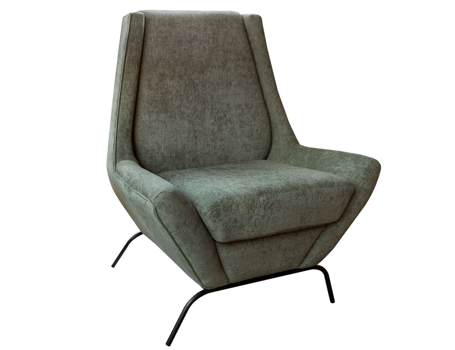 Tyne - Arm Chair - Dark Green