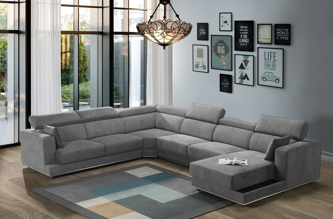 Alwin - Sofa - Dark Gray Fabric