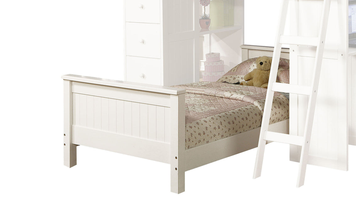 Willoughby - Twin Bed - White