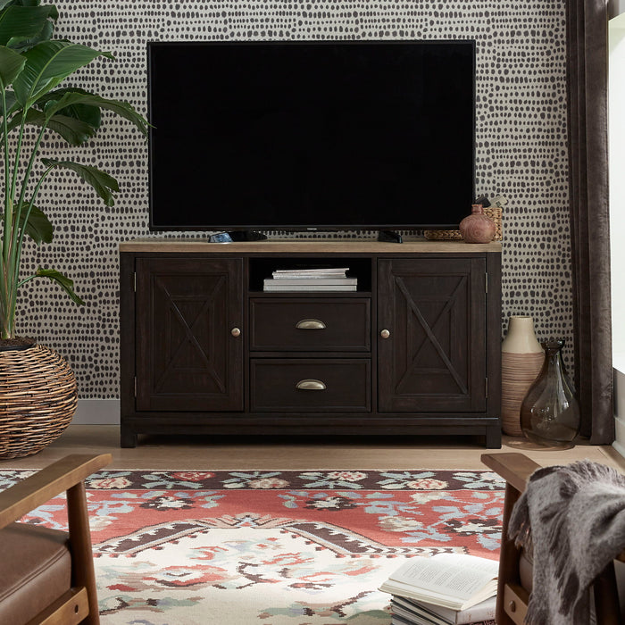 Heatherbrook - 56" TV Console - Black