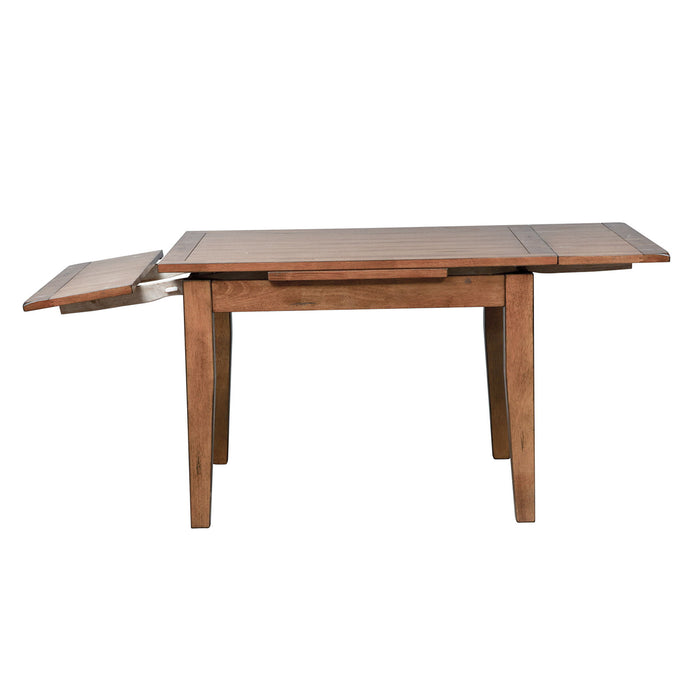 Treasures - Retractable Leg Table - Dark Brown