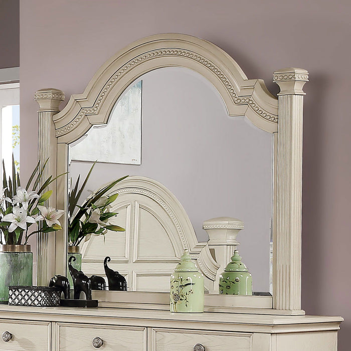 Pamphilos - Mirror - Antique White